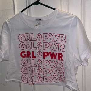 GRL PWR crop top